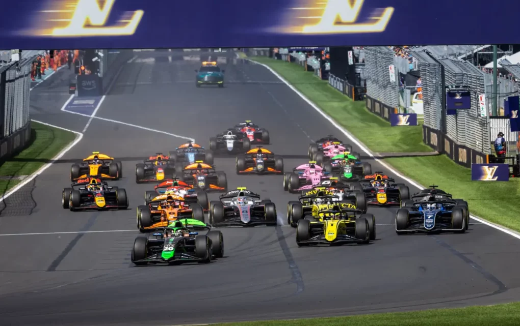 La grille de F2 2026